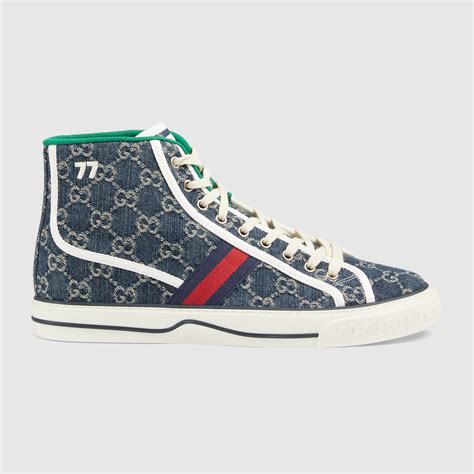 gucci schuhe sneaker|denim gucci sneakers.